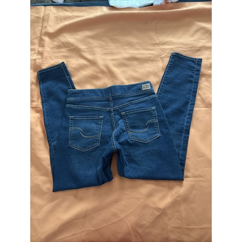 Levi Strauss Signature Gold Jeans Womens W28 x L30 Mid Rise Straight Stretch - Picture 6 of 12